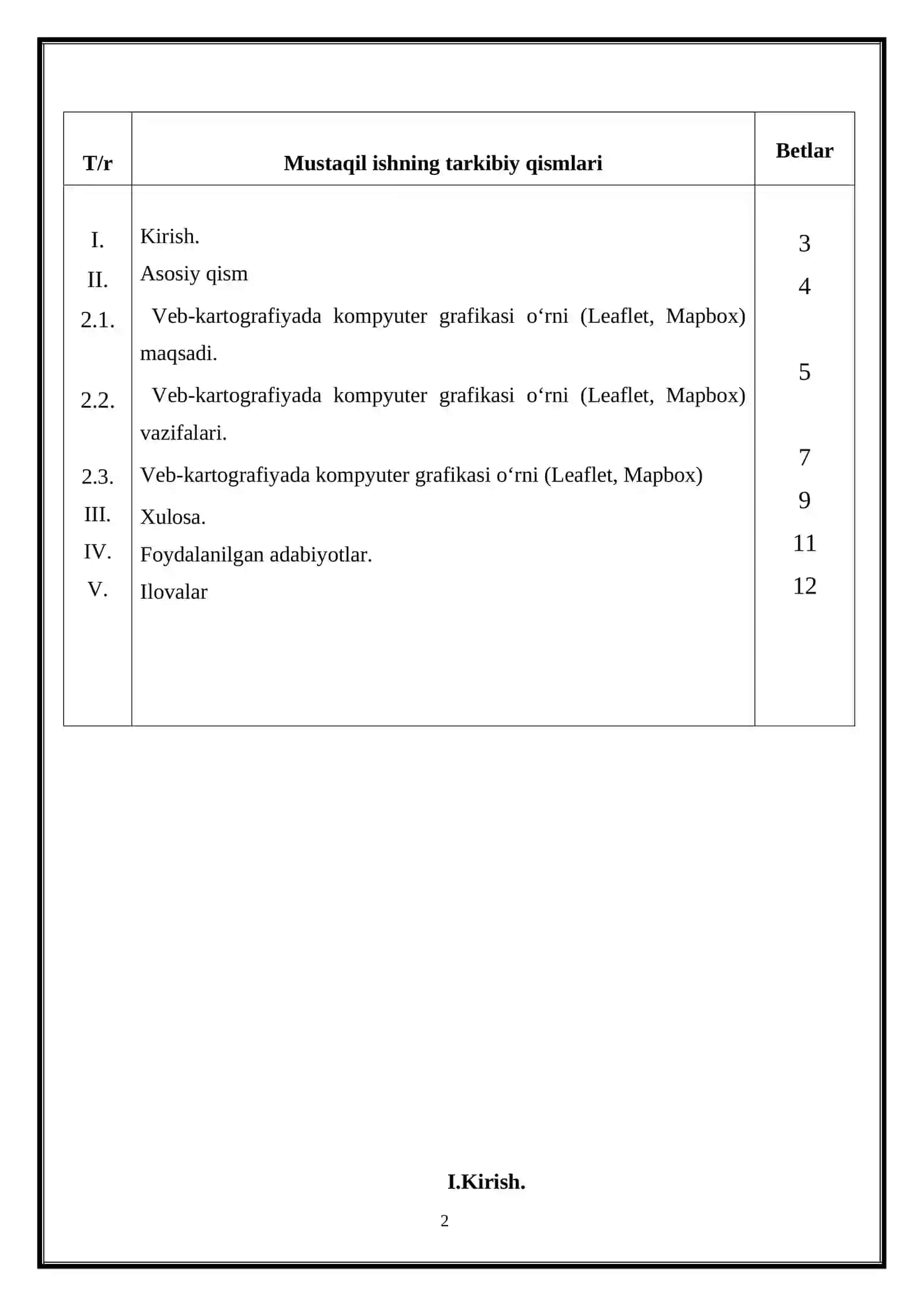 Veb-kartografiyada kompyuter grafikasi o‘rni (Leaflet, Mapbox) 2