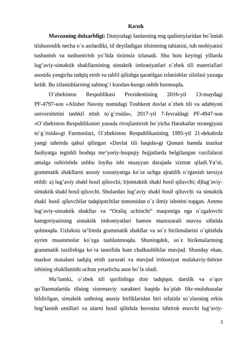 O‘zbek tilshunosligida umumiy va xususiy grammatik ma'no tavsifi 2