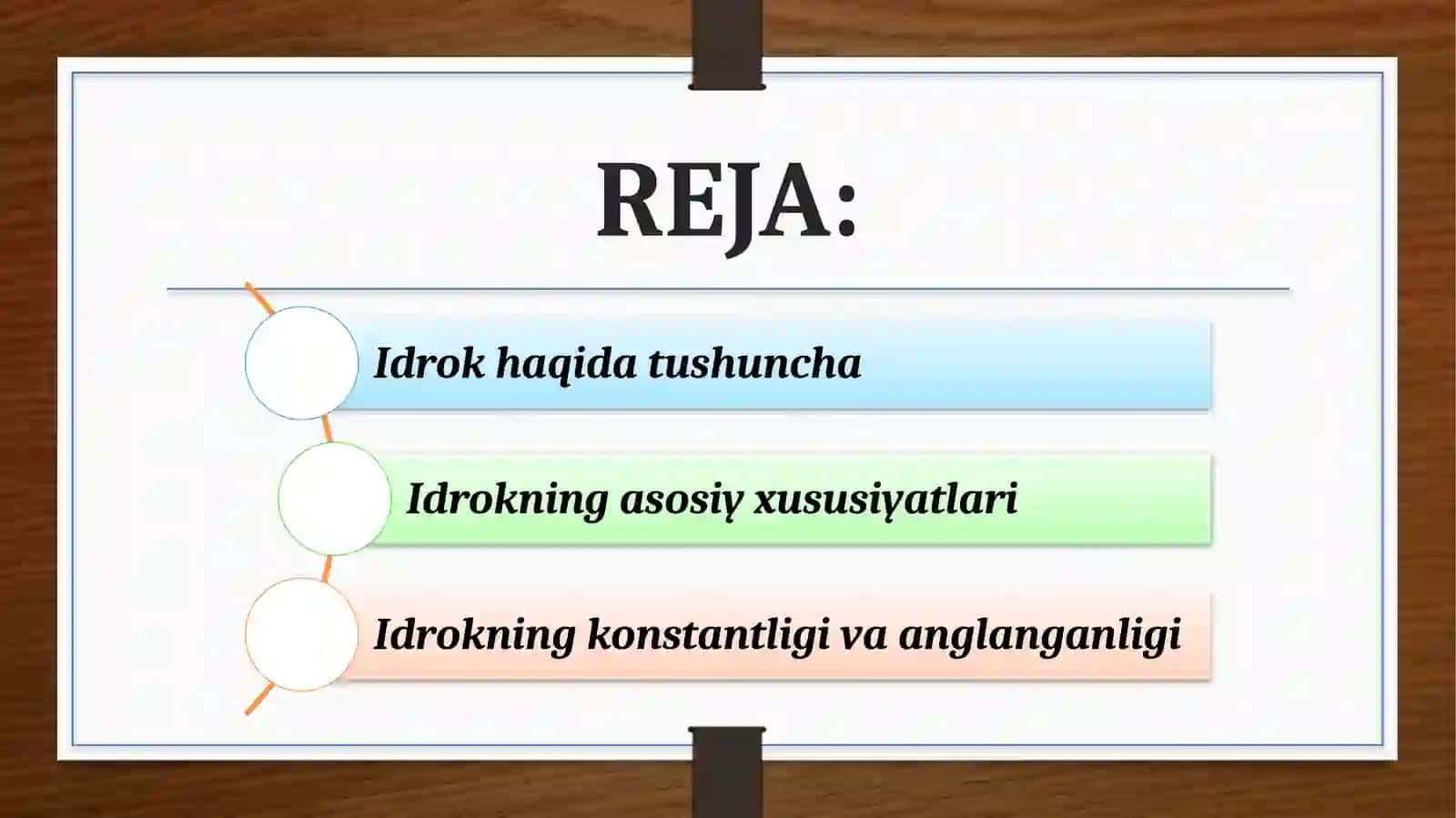 IDROK HAQIDA TUSHUNCHA VA UNING XUSUSIYATLARI 2