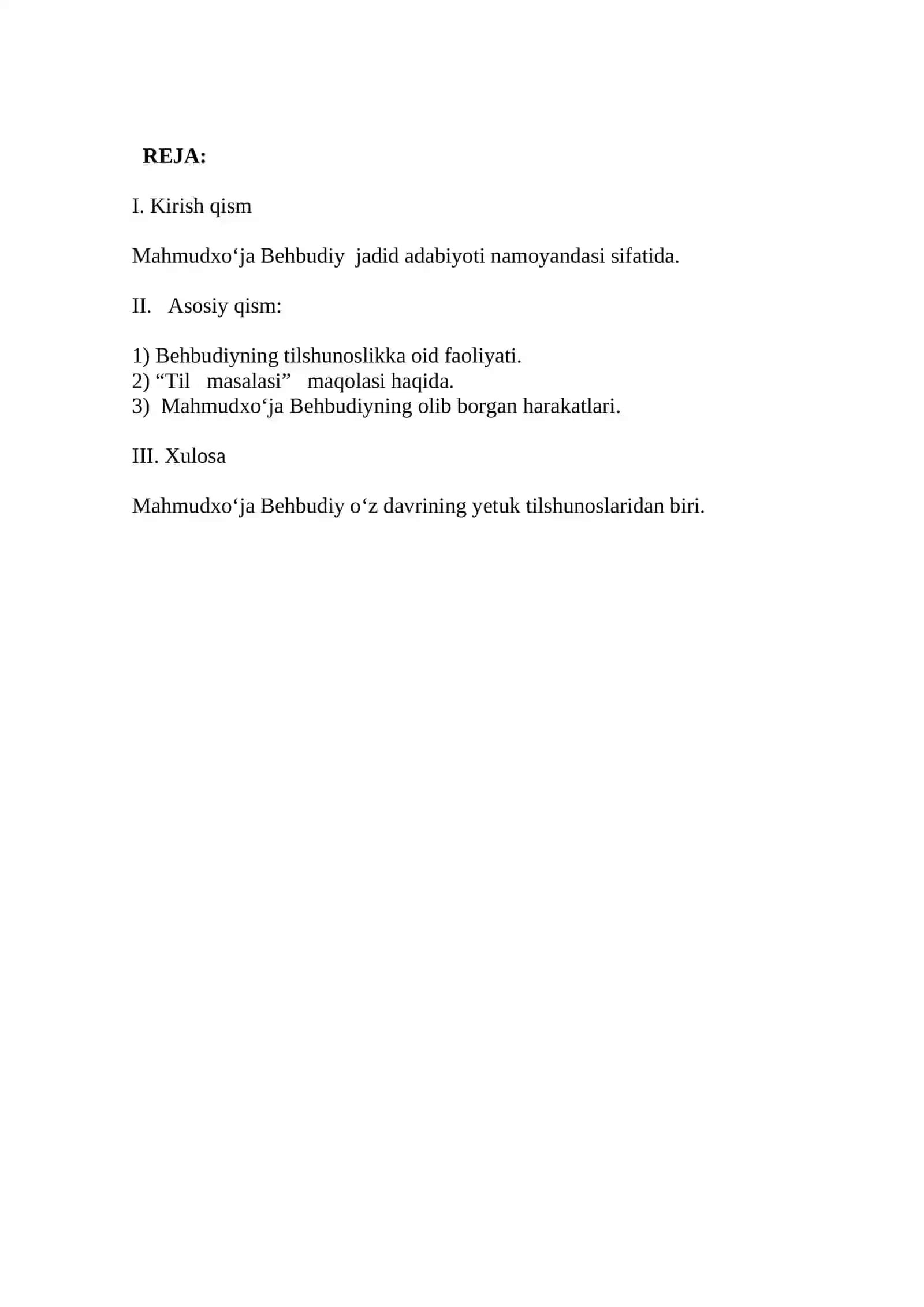 Behbudiyning tilshunoslik sohasiga oid faoliyati 2