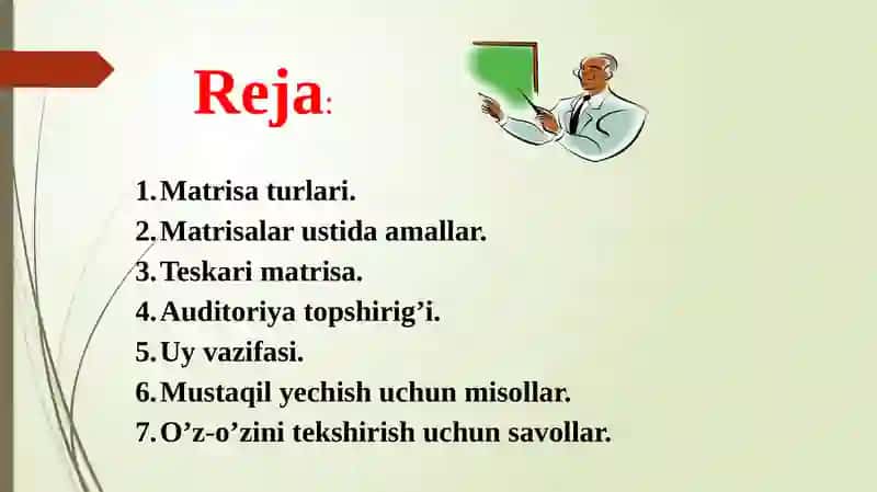 Matrisalar 2