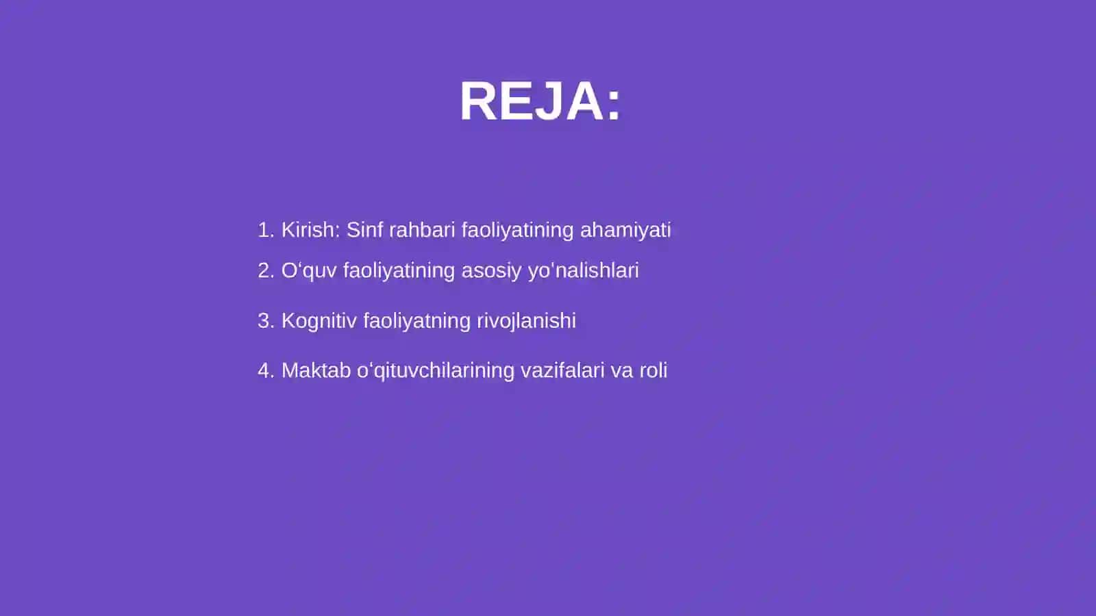 Sinf rahbari faoliyatida maktab oʻqituvchilarining oʻquv va kognitiv faoliyatini faollashtirish 2