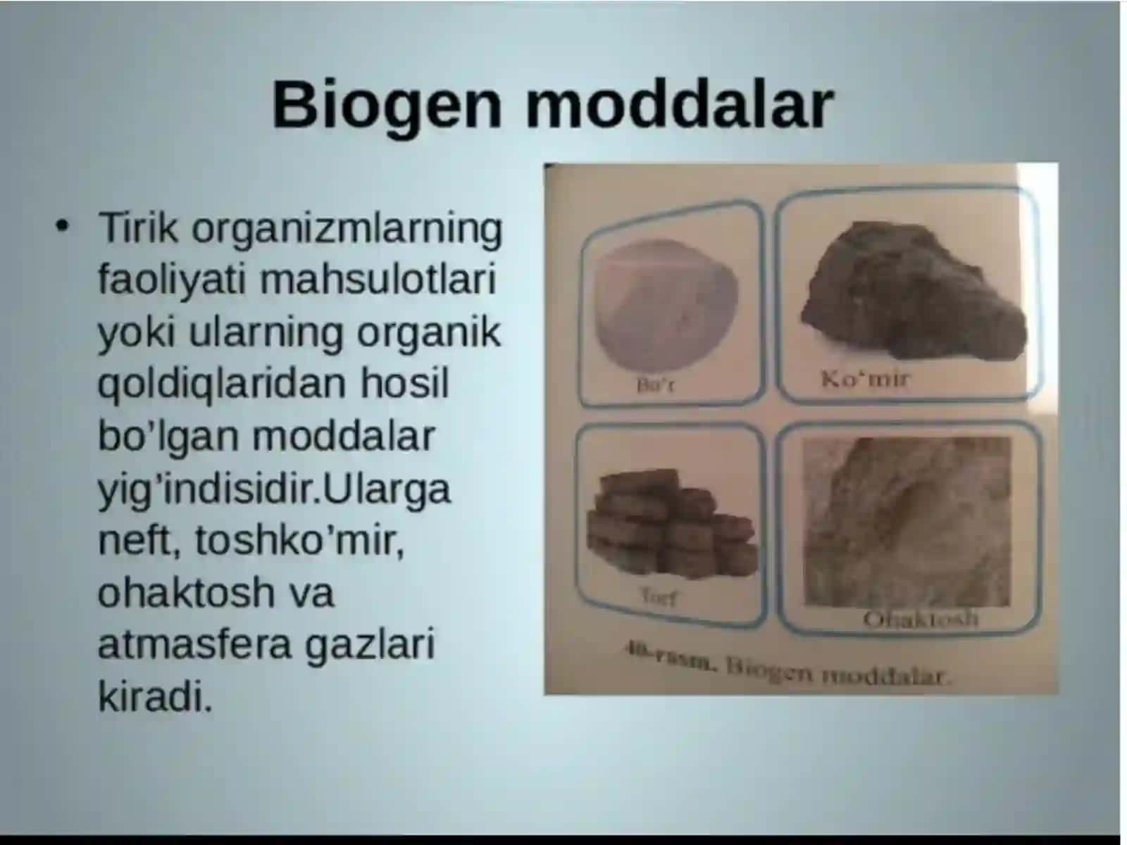 Biogenelementlar konsentratsiyasi oʻzgarishi bilan boʻlgan endi mekvakas 2