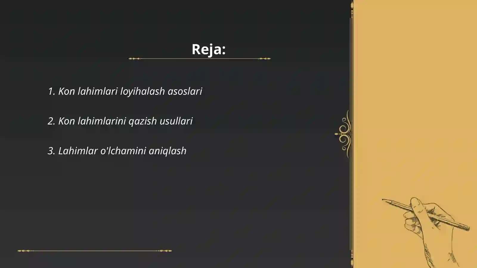 Kon lahimlarini oʻtkazishning texnologik pasporti 2
