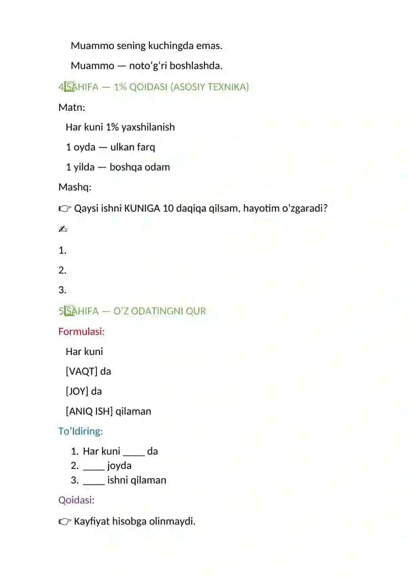 HAYOT G’ILDIRAGI 6-KUN 2
