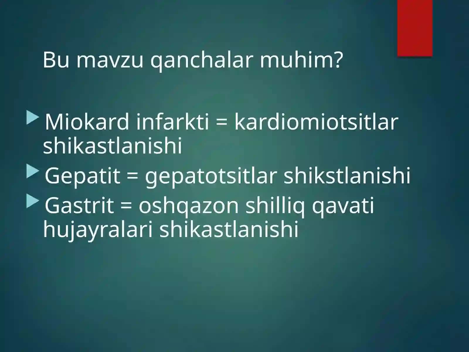 Hujayra Shikastlanishi 2
