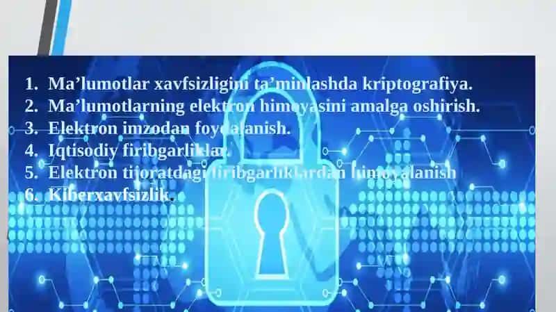 Raqamli iqtisodiyotda ma’lumotlar xavfsizligi 2