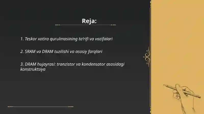 Teskor xotira qurulmasi 2