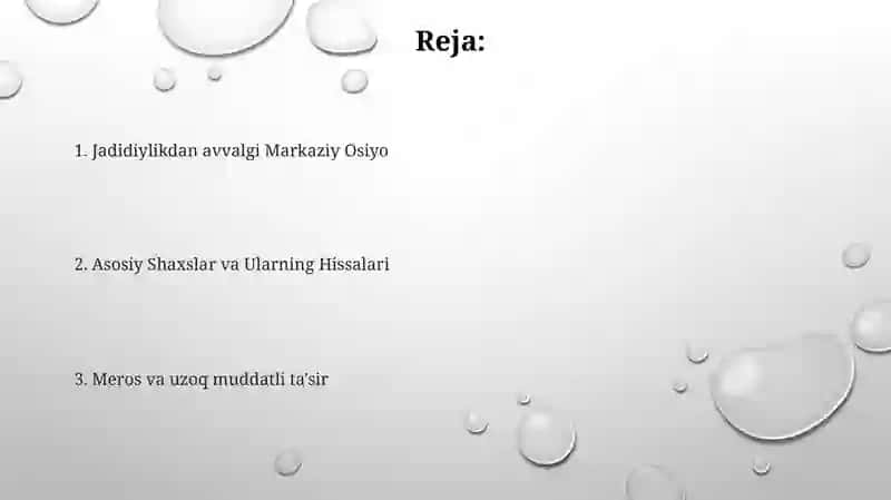 Jadid ma’rifatparvarlarining o‘lka ijtimoiy-ma’naviy hayotida tutgan o‘rni 2