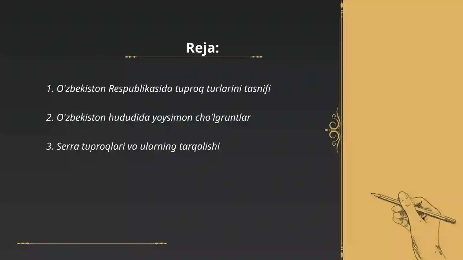 O'zbekiston Respublikasida mavjud grundlar turlari va ularning xususiyati 2
