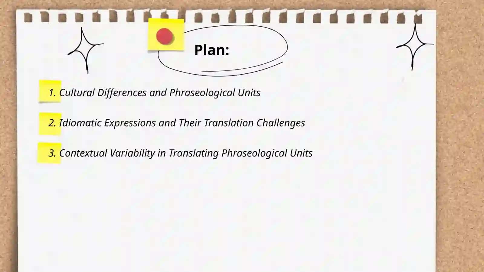 Problems with translation of phraseological units 2