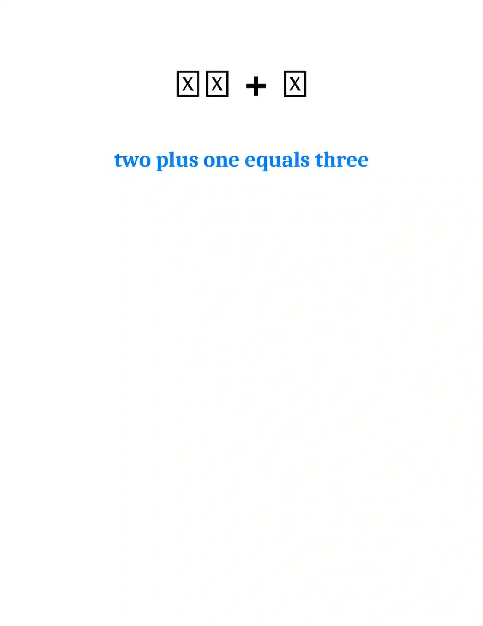 English addition 2