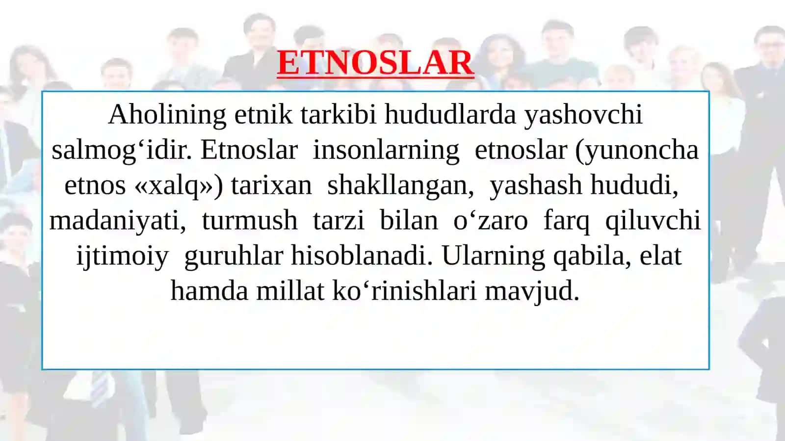 Dunyo aholisining  etnik va diniy tarkibi 2