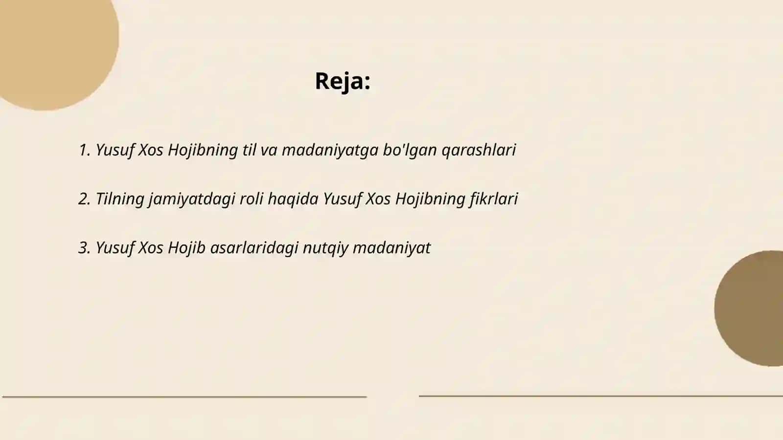 Yusuf Xos Hojibning til va nutq haqidagi qarashlari 2