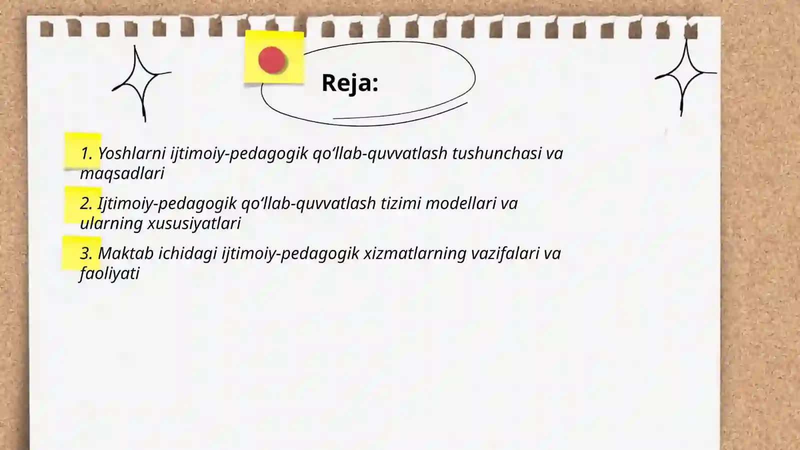 Yoshlarni ijtimoiy-pedagogik qo‘llab-quvvatlash tizimi 2
