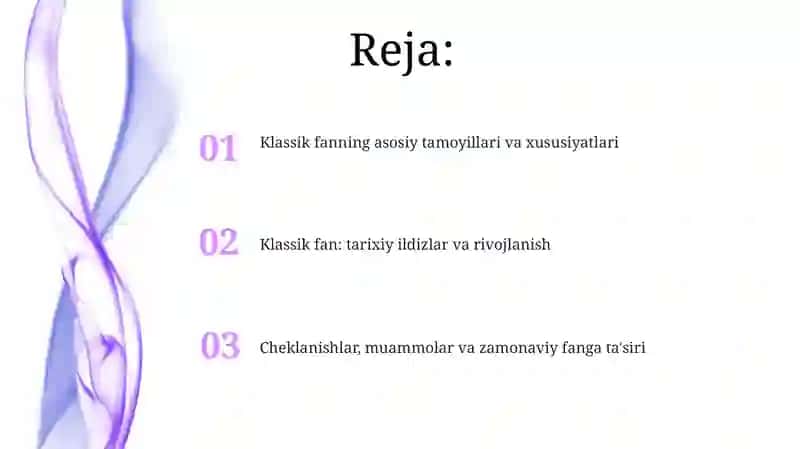 Klassik faning tamoyillari 2