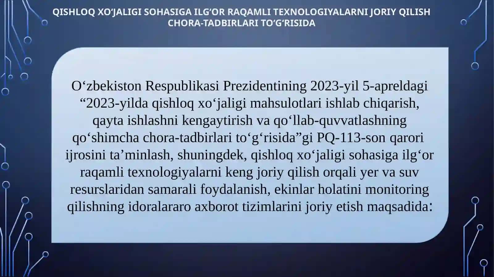 Yangi texnologiyalar va biznes modellarini ishlab chiqish 2