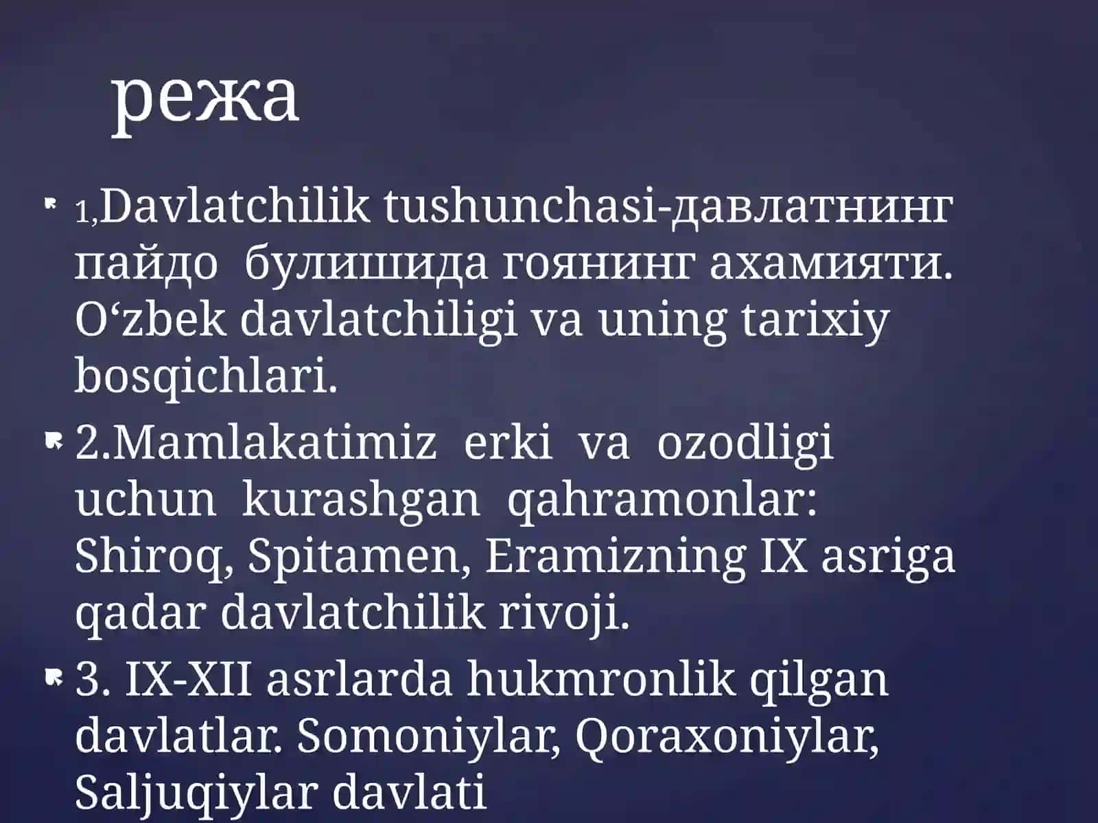 O‘zbekistonda mustaqillik g‘oyalariningtarixiy asoslari 2