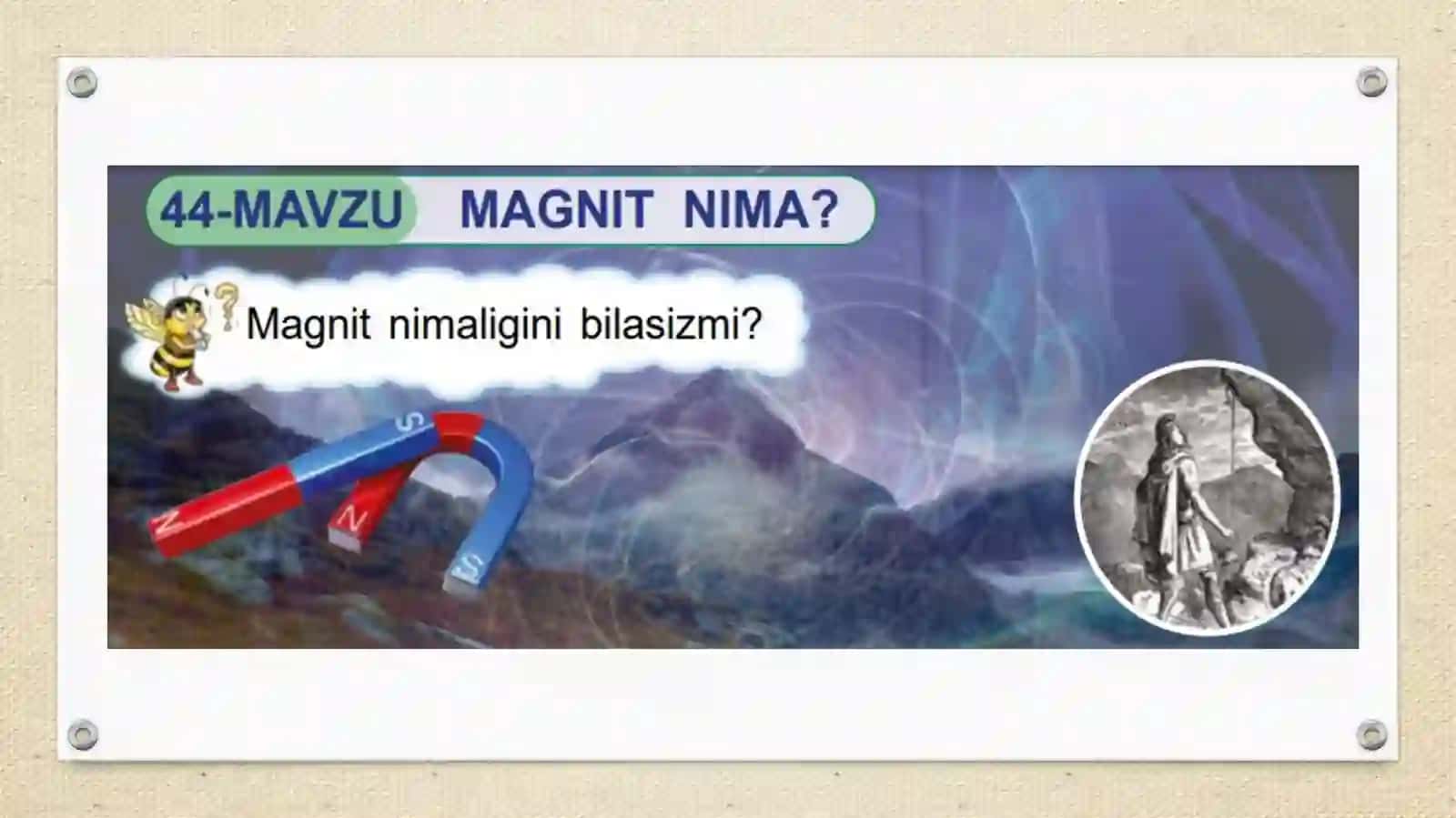 Magnit nima? 2