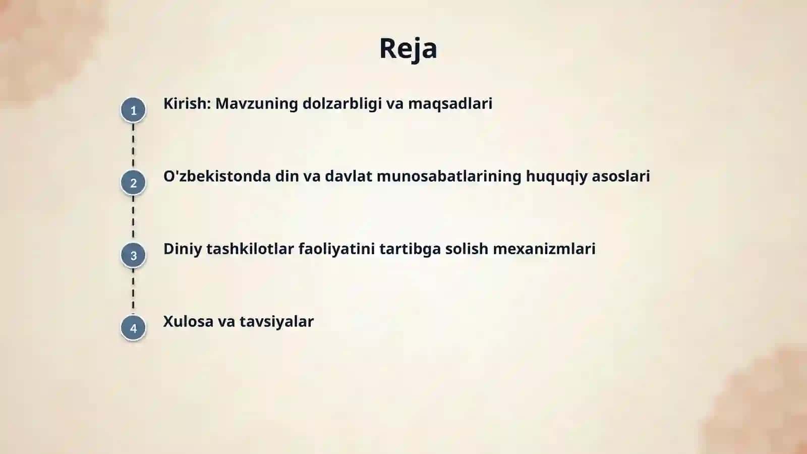 Ozbekiston davlatning din va diniy tashkilotlar bilan munosabat 2