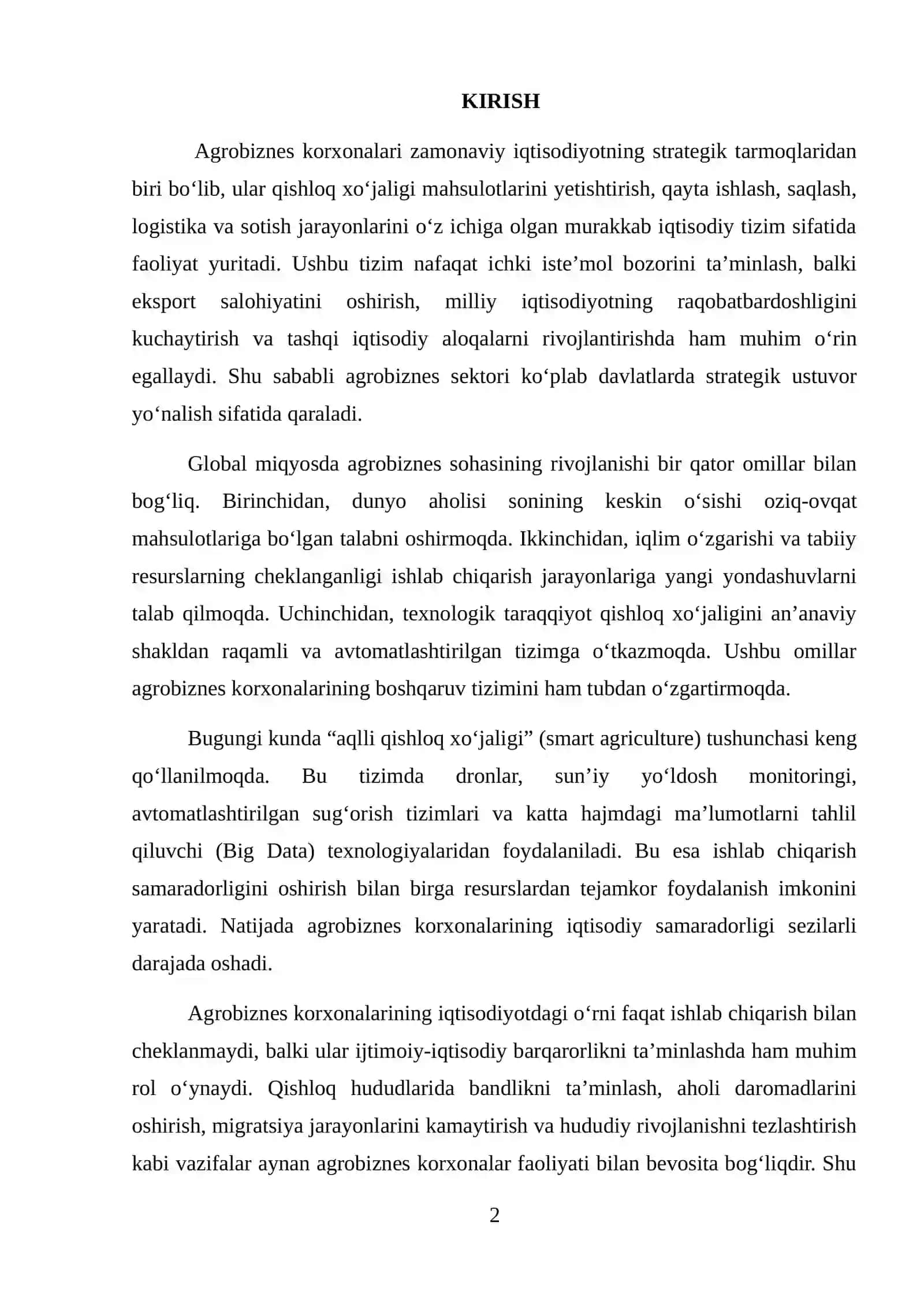 Agrobiznes korxonalarida kadrlar siyosati va motivatsiya tizimi 2