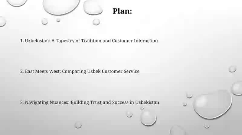 Uzbekistan: A Tapestry of Tradition and Customer Interaction 2