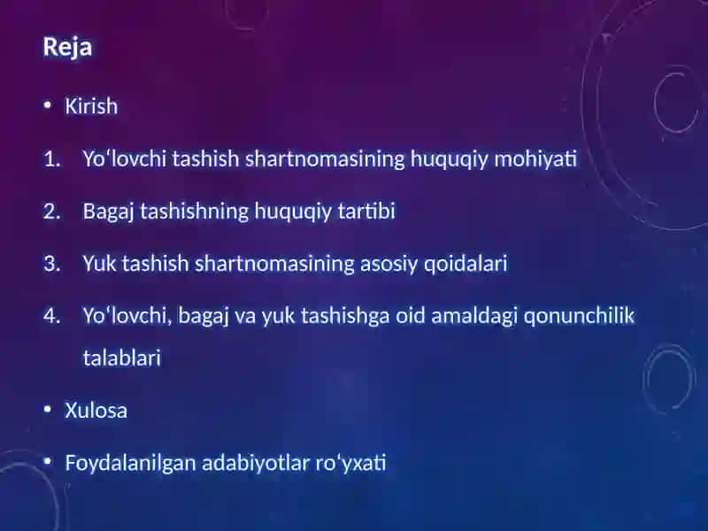 Yo‘lovchi,bagajvayuktashish 2