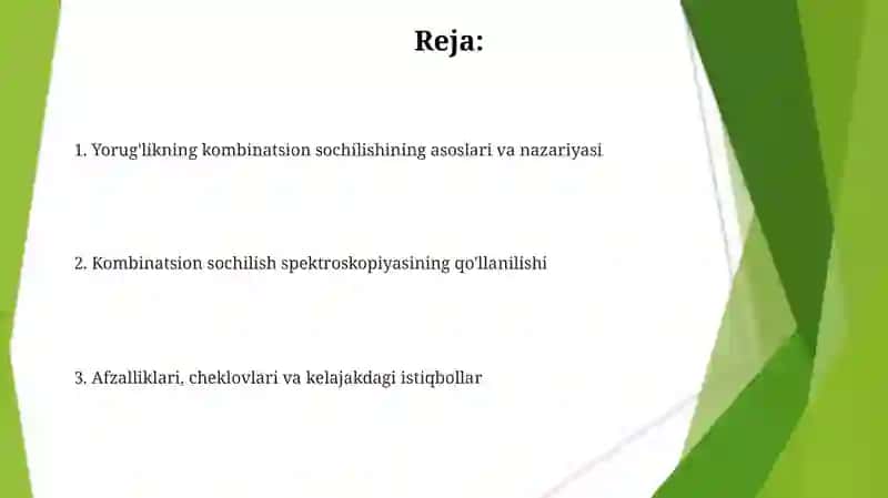 Kombinatsion sochilish 2