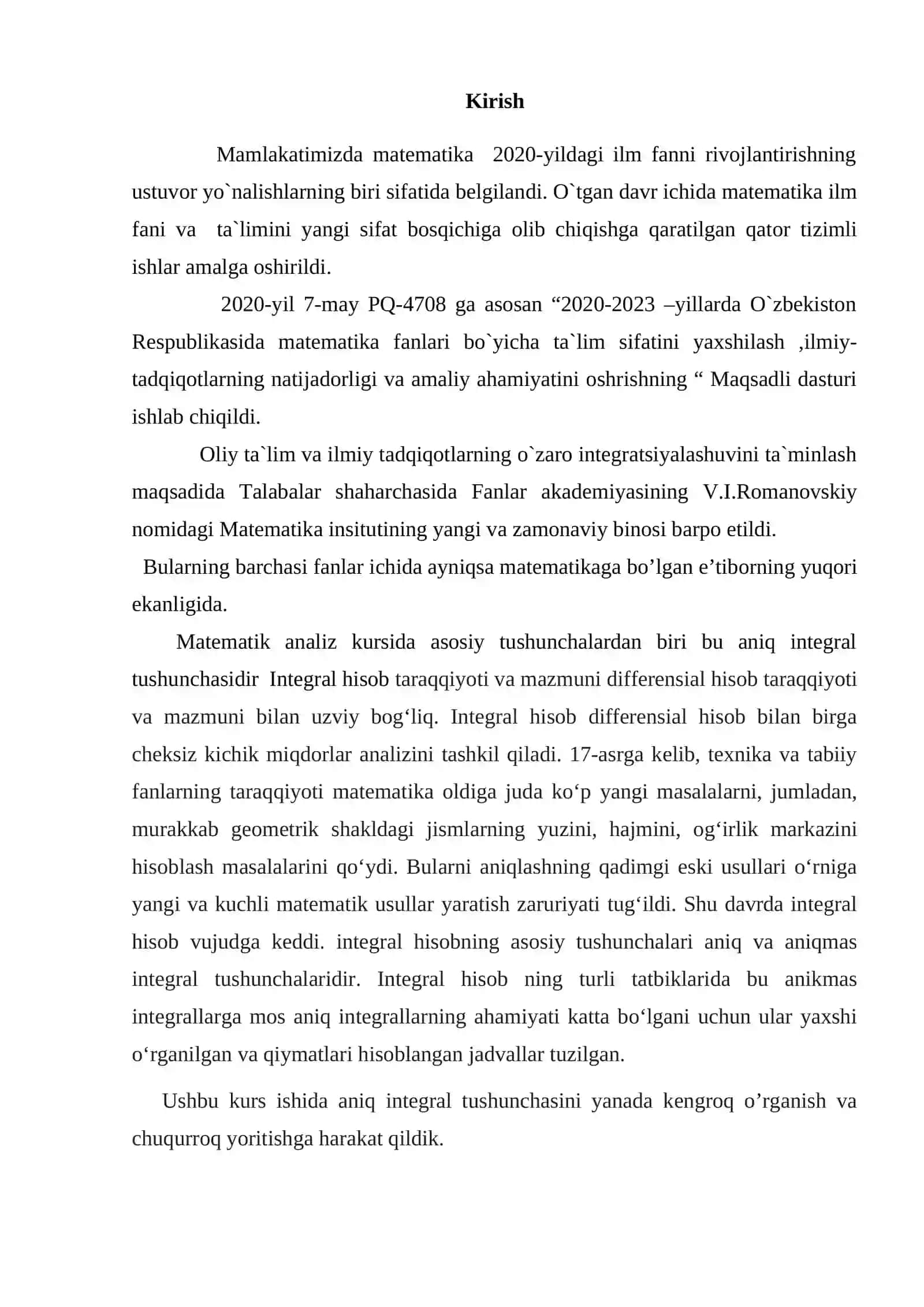 Kompleks o’zgaruvchili funksiyalarning ekstremum qiymatlari 2