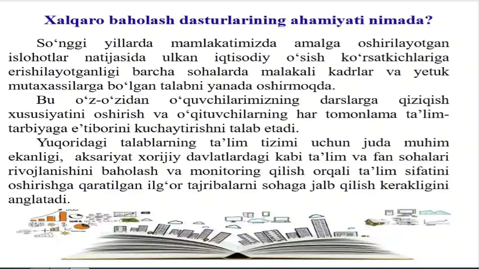 TALIS xalqaro tadqiqotlaridir o'qitish va o'rganish bo'yicha xalqaro so'rovnoma 2