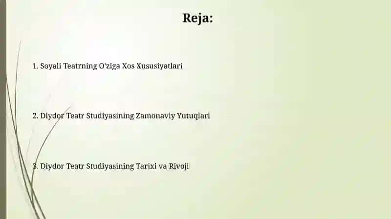 Diydor Teatr Studiyasi 2