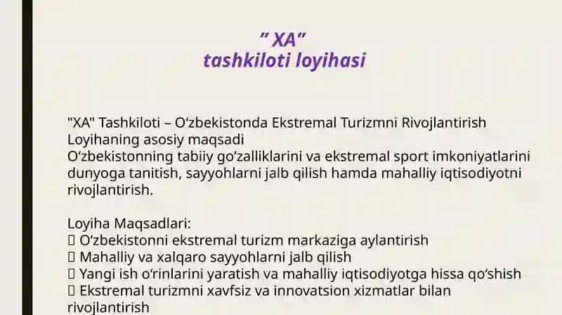 Oʻzbekistonda Ekstremal turizm 2