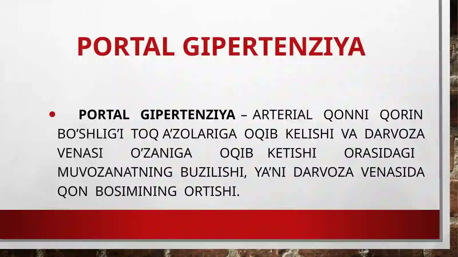 JIGARDAN TASHQARI PORTAL GIPERTENZIYA 2