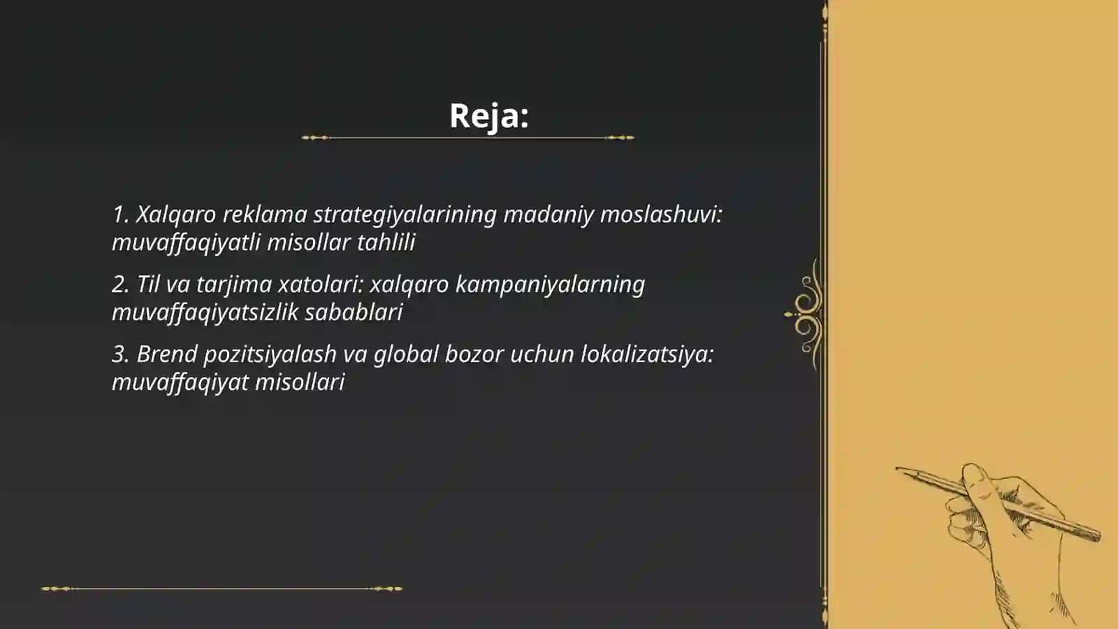 Xalqaro reklama kampaniyalari; muvaffaqiyati muvffaqiyatsiz misollar tahlili 2