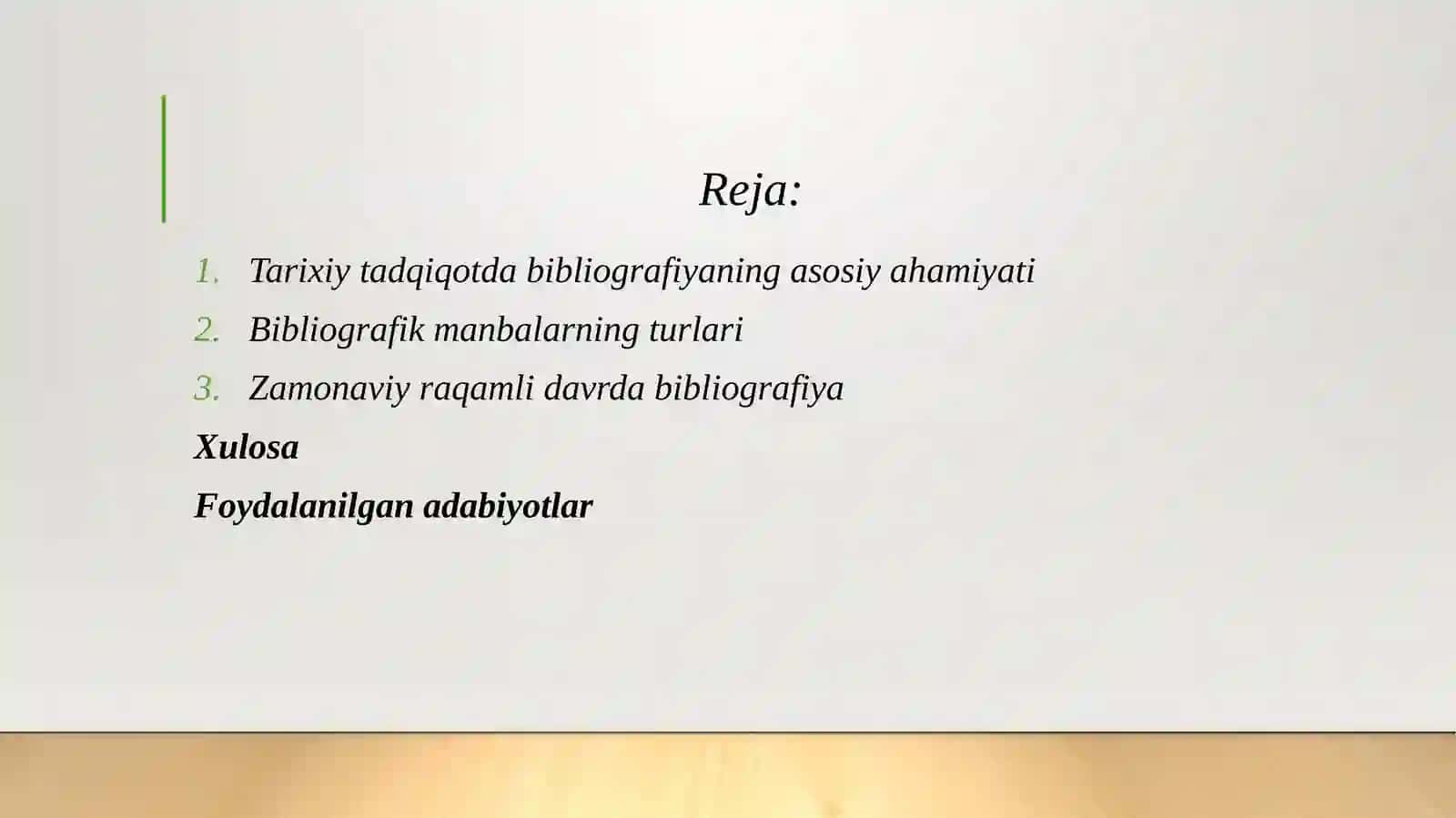 Bibliografiya va uning tarixiy tadqiqotdagi ahamiyati 2
