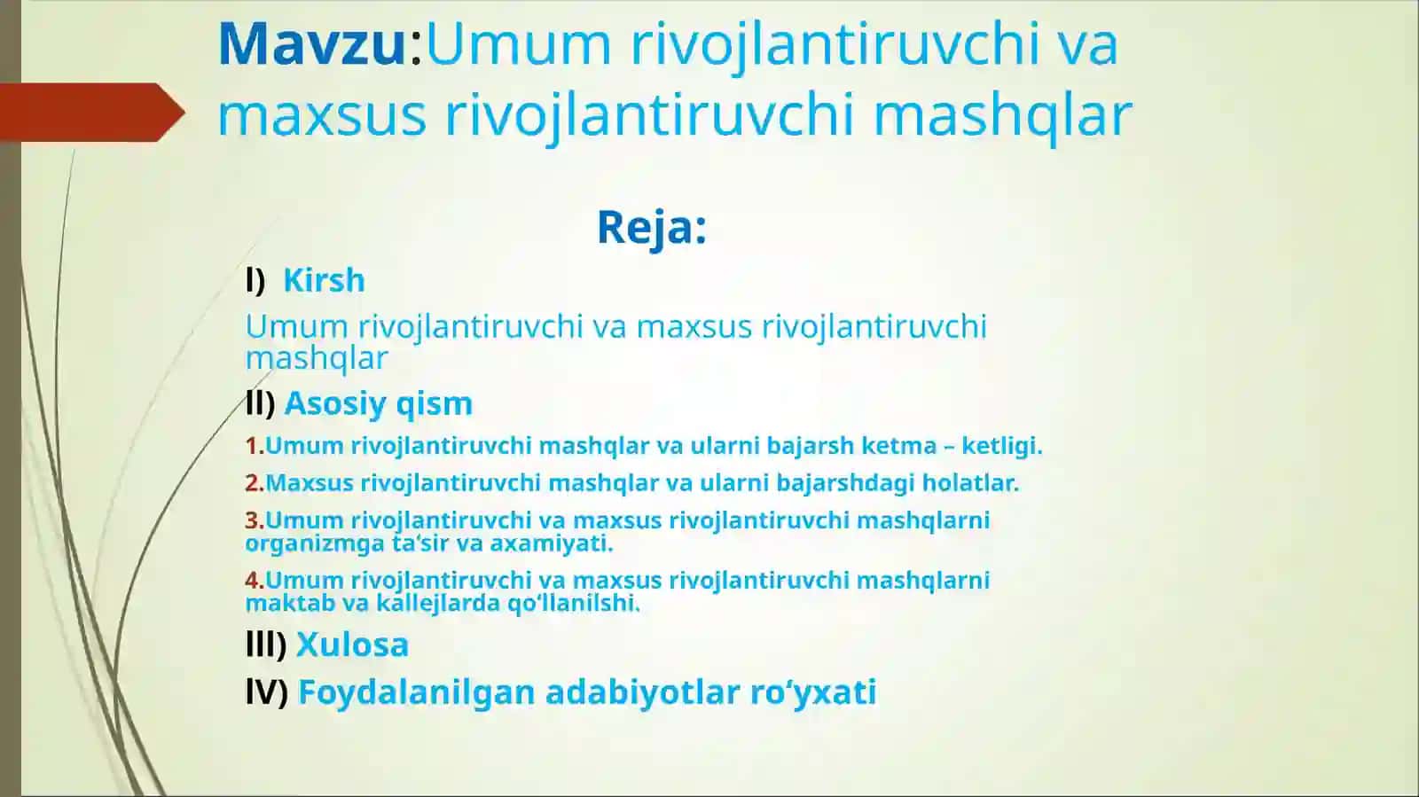 Umum rivojlantiruvchi va maxsus rivojlantiruvchi mashqlar 2