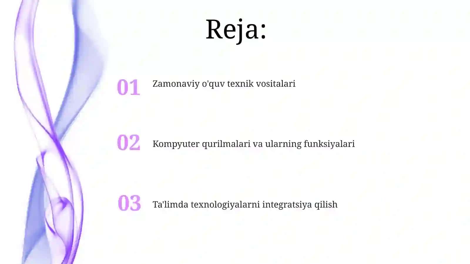 Zamonaviy oquv texnik vositalari. Kompyuter qurilmalari va ularning vazifalari 2