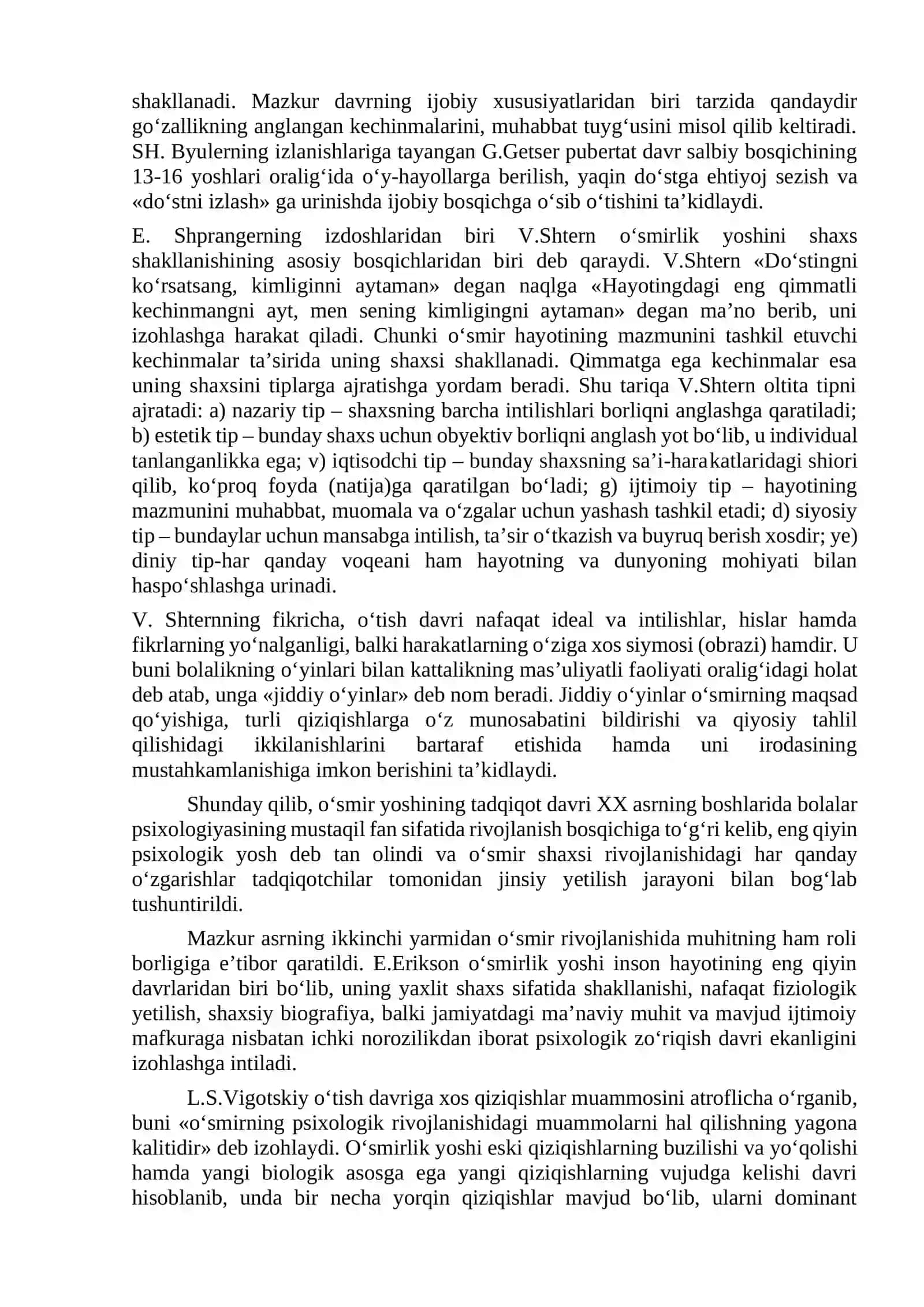 O’smirlik davrining psixologik xususiyatlari 2