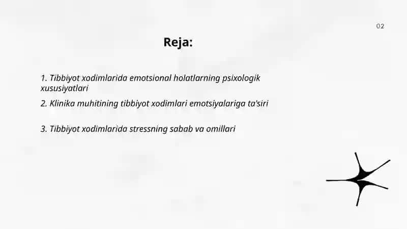 Tibbiyot xodimlarida emotsional holatlarning oziga xosligi stress va uning bosqichlari bartaraf etish yollari 2