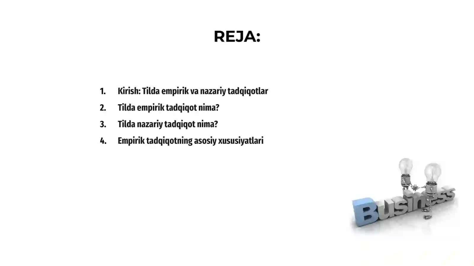 Tilda empirik va nazariy tadqiqotning farqlari 2