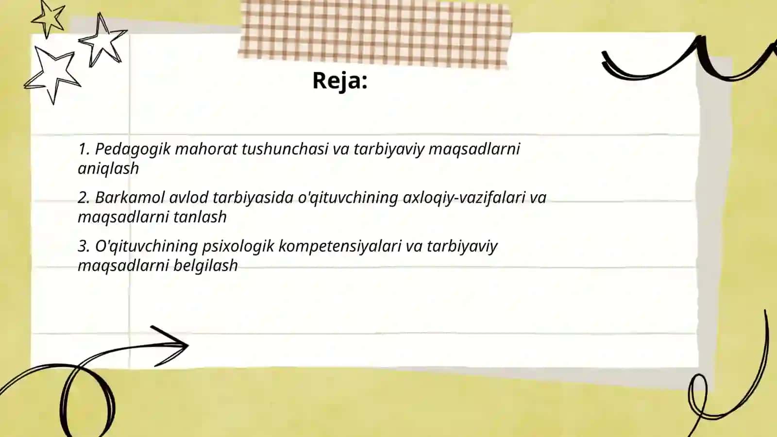 Barkamol Avlod Tarbiyasida O'qituvchining Tarbiyaviy Maqsadlari Pedagogik Mahorat Asosida Tugri Tanlay Olishi 2