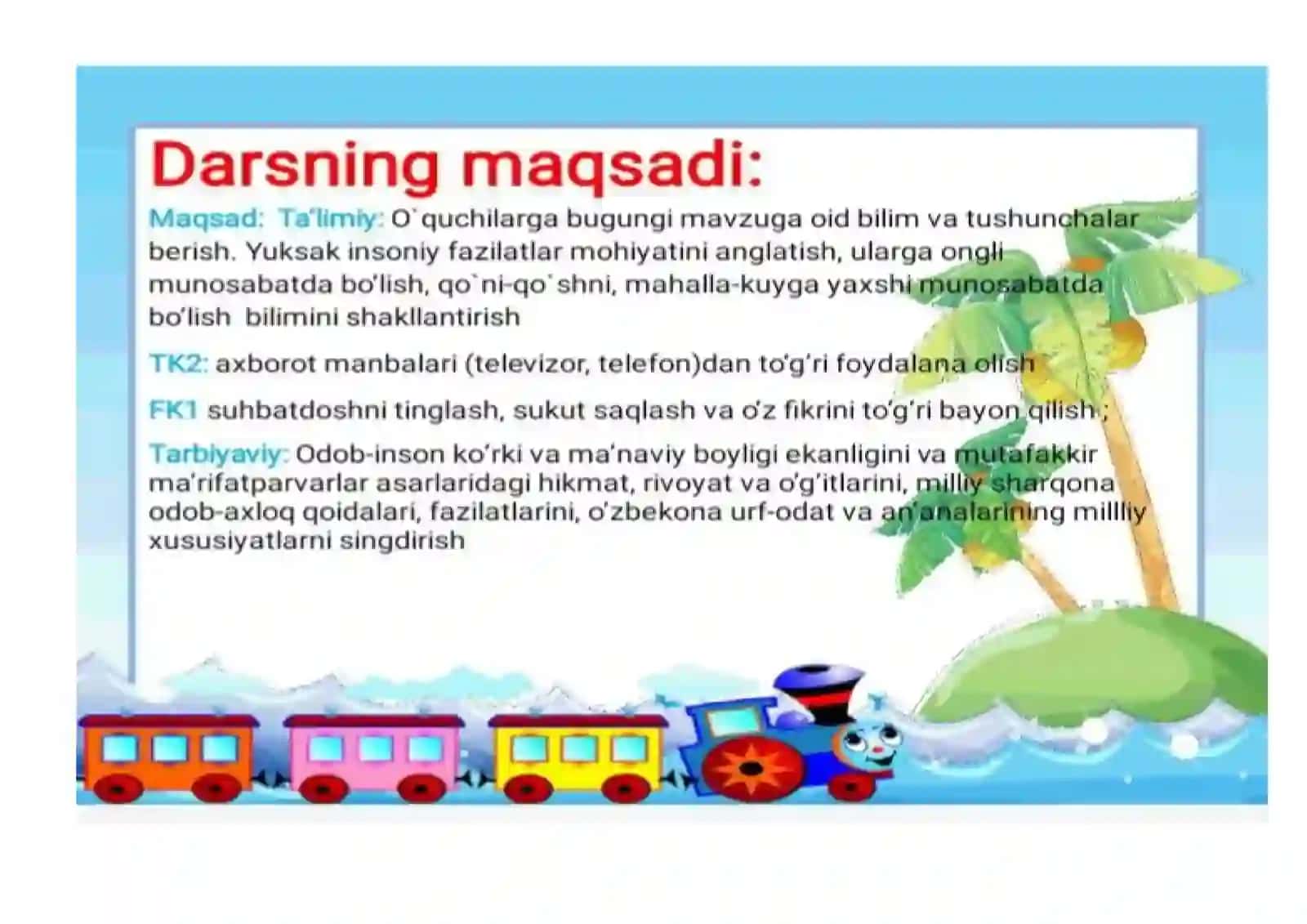 4-sinf Tarbiya fani Xavfli vaziyatlarda nima qilish kerak mavzuda dars ishlanma 2