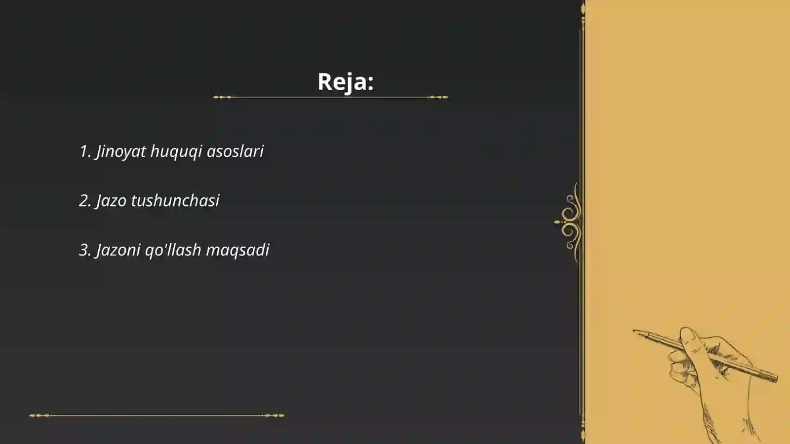 Jinoyat huquqida jazo tushunchasi va maqsadi 2