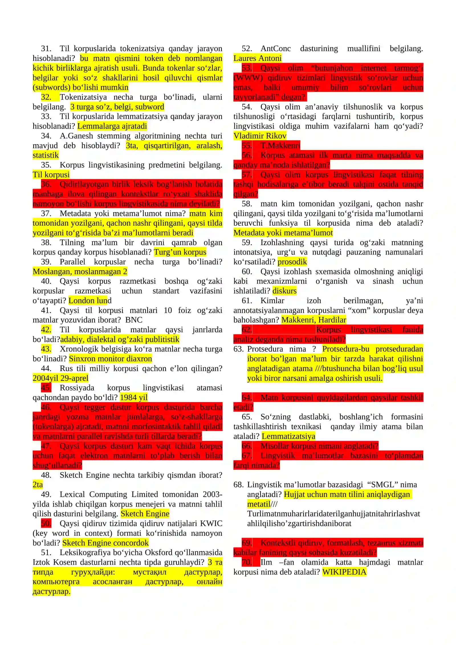 Til korpuslari haqida tushuncha 2