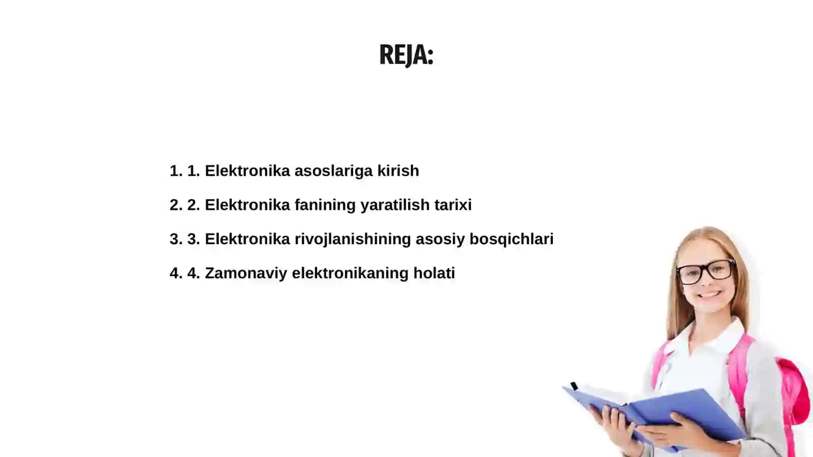 Eektronika asoslari. Elektronika fani tarixi va uning rivojlanish 2
