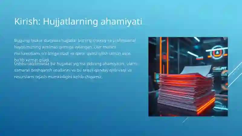 Hujjatlar yig'ma jildi 2