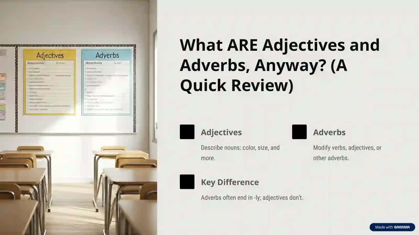 Adjectives Acting as Adverbs: Breaking the Rules 2