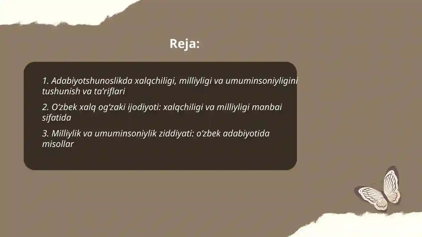 Adabiyotshunoslikning xalqchiligi, milliyligi va umuminsoniyligi 2