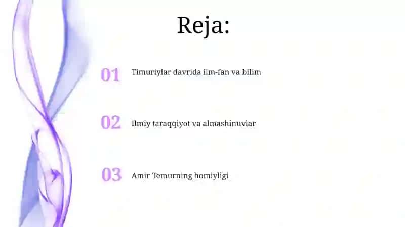 Amir Temur davrida ilm-fan 2