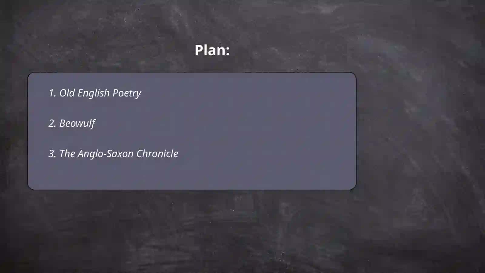 The 7th-13 centure of English literature 2